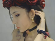 Chinees Model Lee Young Hee grote tieten Vip Privéshow