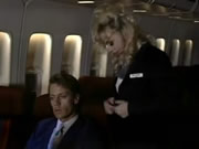 Stewardess sex in het vliegtuig