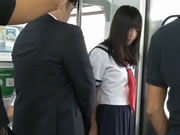 Japan Sweet Student in trein